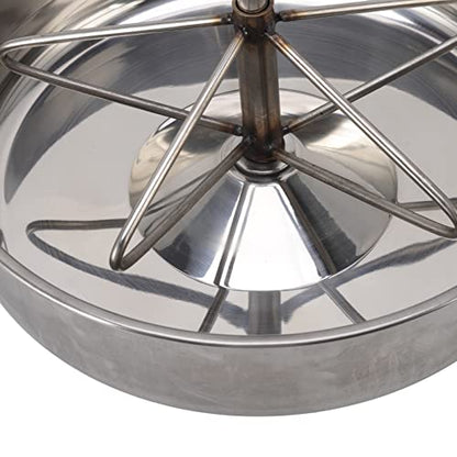 201 Stainless Steel Piglet Feeding Trough, Piglets with Word Material Faening Trough, Small Animal Feeder Suitable for Pig Farms(Small Size) - size: small size