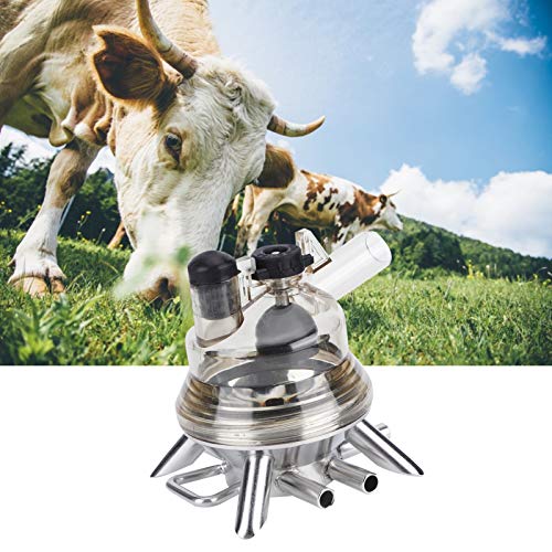 Milking Machine Replacement Part, 150ml Milk Claw Cluster for Lecheras and Vacas, Compatible with Cow and Sheep Milker Machines