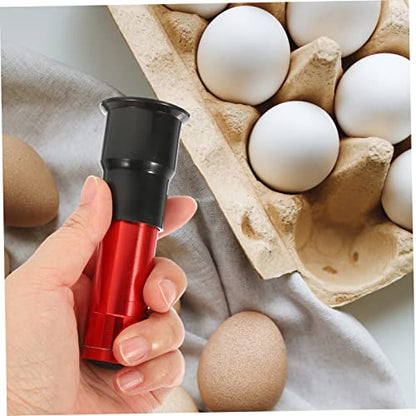 IMIKEYA Professional Egg Candler for Chicken Eggs - Portable LED Candling Light for All Eggs - Ideal Egg Incubator Accessory for Poultry Farms Handheld Egg Testing Lamp