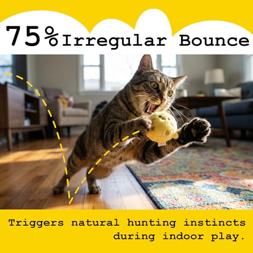 Mini Fluffy Squeaky Pet Ball for Small Dogs and Cats, 2-Inch Soft Plush Indoor Toy Ball, Gentle Interactive Play, 1 Pack Piggy - color: Piggy