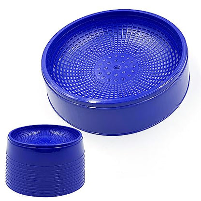 10PCS Pigeon Nest Bowl, Plastic Racing Pigeon Breeding Hatching Nest Box Egg Basin for Quails Doves and Small Birds,Pet Cage Supplies
