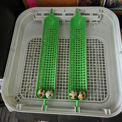 Egg Basket for Maticoopx 30 & Kufika 24 Incubator, 3D Printed Hatching Basket Replacement, Durable Egg Holder Tray for Chicken, Quail & Poultry Incubation (Green, Small) - color: Green, size: small