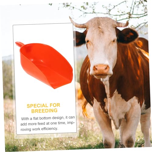 210g Large Capacity Livestock Scoop Thicken Shovel for Poultry and Farm Use Reusable Grain and Distribution Tool