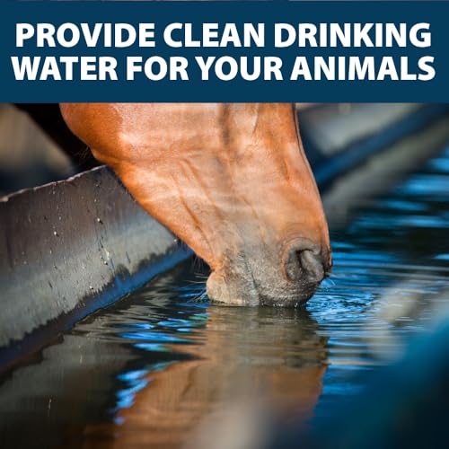 Airmax Stock Tank Defense, Livestock Water Trough Cleaner, Clean Drinking Tanks for Horse, Cattle, Goat & Chicken, Safe & Easy-to-Use Cleaning Tablet Treatment for Farming & Agricultural Use, 24 Tabs - size: 24 Tablets