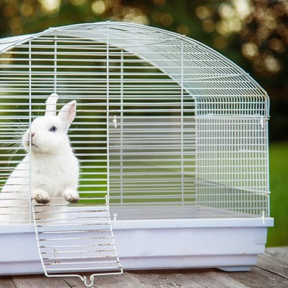 15-Pack Transparent Cage Scatter Guards – PVC Pet Enclosure Barriers with Zip Ties | Mess Prevention Panels for Rabbit, Ferret, Chinchilla & Small Animal Cages
