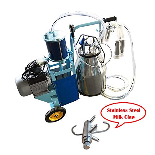 INTBUYING 304 Stainless Steel Milk Claw for Piston Milking Machine Milker Cow