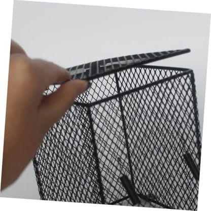 Hemoton Reptile Scald Lamp Shade PET Heating Lamp Guard for Reptiles and Poultry Sturdy Black Design Suitable for Terrariums