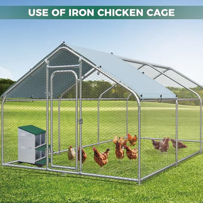 Chicken Nesting Box, 4 Compartment Roll Away Design for High-Volume Egg Collection and Easy Wall Mounting with Metal Legs - color: green, size: 4 holes 2