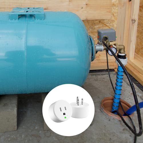 Thermostatically Controlled Outlet - On at 32°F/Off at 50 °F, Thermostat Plug Outlet, No Need to Close Manually, for Chicken Water Coop Heater Heated Water Bowl Bird Bath Deicer Roof Cable (4 Pcs) - style: White 4Pcs