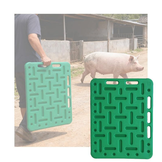 Livestock Sorting Panel, Animal Guide Board, Sturdy Lightweight Livestock Fence for Pig Hog Cattle Sheep Goats(D-76X97CM) - size: D-76X97CM