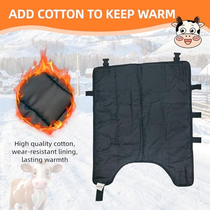 Calf Warm Clothes Calf Saver Coat Blanket for Keep Cow Warming Thickened Belly Protection Windproof