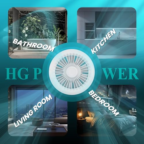 HG Power 6 Inch Reversible Bathroom Exhaust Fan with Remote Control, 3-Speed, 2-in-1 Intake & Exhaust, Low Noise Window Fan with Mesh Screen for Wall Ceiling Garage Basement Office Home, White - color: 6" - Two Way