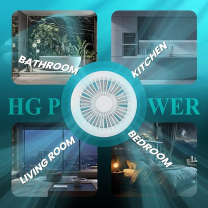 HG Power 6 Inch Reversible Bathroom Exhaust Fan with Remote Control, 3-Speed, 2-in-1 Intake & Exhaust, Low Noise Window Fan with Mesh Screen for Wall Ceiling Garage Basement Office Home, White - color: 6" - Two Way