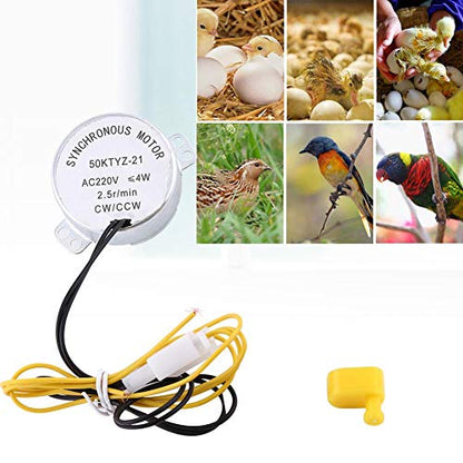 Chicken Eggs Turner Rotator Incubator Motor with 220V AC Connector