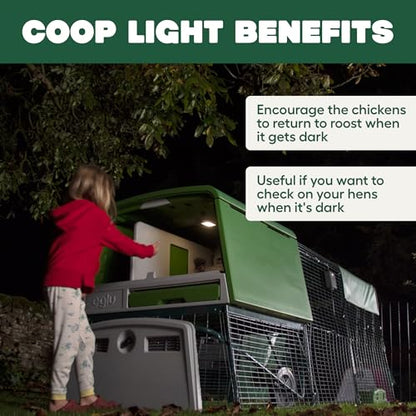 Omlet Coop Light for the Automatic Chicken Coop Door Opener | Gentle Hen House Lighting Encourages Flock to Roost | Poultry Chicken Coop Accessories | Light Only – Door Opener Sold Separately