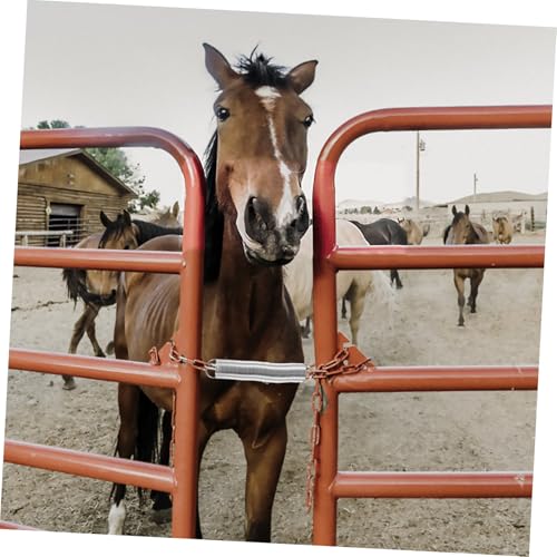 Toddmomy Electric Penning Gate Handle Livestock Fence Spring for Pasture Stainless Steel Fence Spring Replacement Kit Accessory