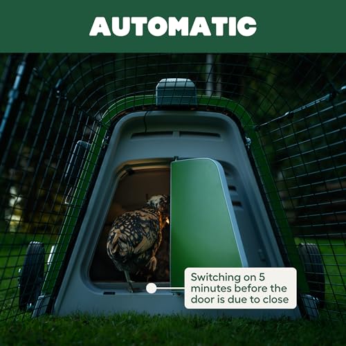 Omlet Coop Light for the Automatic Chicken Coop Door Opener | Gentle Hen House Lighting Encourages Flock to Roost | Poultry Chicken Coop Accessories | Light Only – Door Opener Sold Separately