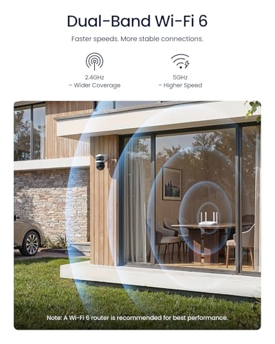 REOLINK OMVI 3i WiFi, 10MP+8MP 4K, Triple-Lens Outdoor Security Camera | 180° Panoramic + Pan-Tilt, SyncTrack&Auto Tracking, Dual-Band WiFi 6, Smart Detection, Local AI Video Search, No Monthly Fees