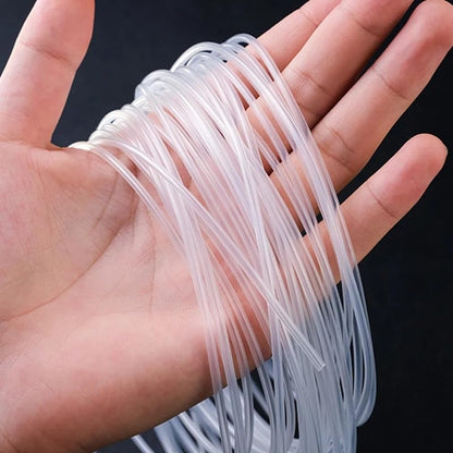 YSIL Silicone Tubing 1/8" ID×3/16" OD 20FT Food Grade Pure Silicone Tube Hose Flexible High Temp for Home Brewing, Winemaking, Beer Line, Aquaponics Kegarator - size: 1/8"ID×3/16"OD, style: 20 Feet Length