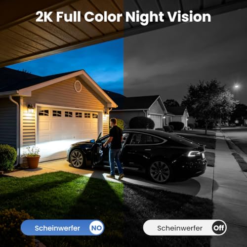 SOLIOM 4G LTE Security Camera, Solar Wireless Cellular Security Camera, 360° Pan Tilt View with Spotlight, 1080P Night Vision, 2-Way Talk, PIR Motion Sensor, No WiFi, Black - color: Black