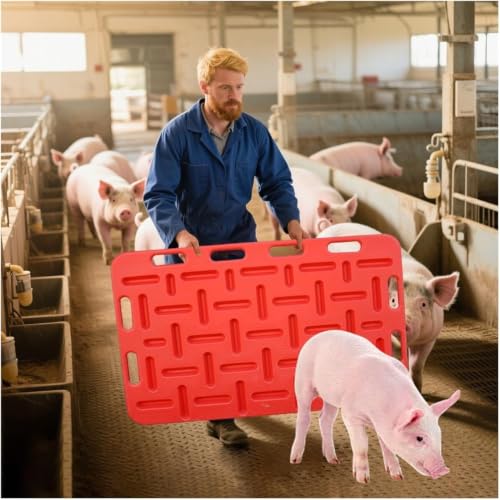 Livestock Sorting Panel Animal Guide Panel Sturdy and Lightweight Livestock Panel for Pig, Hog, Cattle, Sheep, Goats - size: 97x76cm