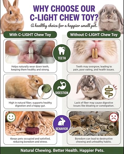 C-LIGHT Guinea Pig Chew Toys, Rotating Spinner + 8 Pcs Timothy Hay Rabbit Chew for Teeth Grind & Digestion, Rust-Proof Aluminum Toy, for Rabbit, Bunny, Chinchilla, Hamster Dental Health (Sliver) - color: Sliver