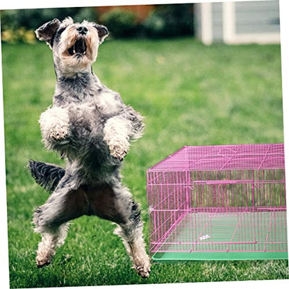 Yardwe Pet Toilet Chassis Replacement Tray for Animal Cage Heavy Duty Bedpan for Rabbit Chicken Small Pig Easy to Leakproof