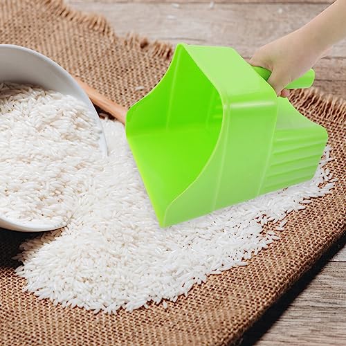 Yardwe 2pcs Food Scooper for Livestock Feeding Garden Shovel Plastic Feed Scoop Measurements