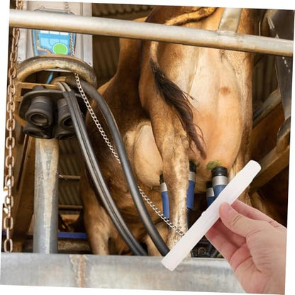 Abaodam 4pcs Milking Machine Accessories Rubber Milk Liner Tube Dairy Cow Goat Farm Milking Supplies Leak Easy to Use
