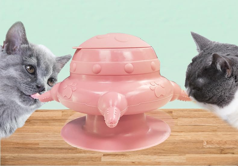 Puppy Nursing Bottles Soft Silicone Biomimetic Milk Feeders Bowl with 4 Nipples for Small Animal Kittens Ferret Guinea Pig Squirrel (Blue) - color: Blue