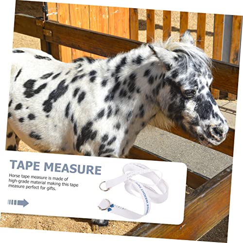 2.5m Professional Livestock Measuring Tape Horse Tape Measure Reusable Farm Tool