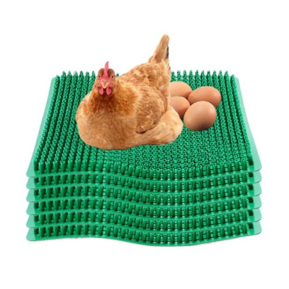 6-Pack Washable Nest Pads for Chicken, Duck & Goose – Reusable, Trim-to-Fit Coop Liners for Clean, Comfortable Egg Laying