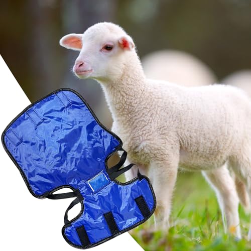 Calf Coat - Waterproof Warm Clothes for Young Livestock, Insulated Calf Warming Blanket for Barn Pasture Winter Outdoor Grazing Night Protection Against Rainy Seasons and Sudden Temperature Changes