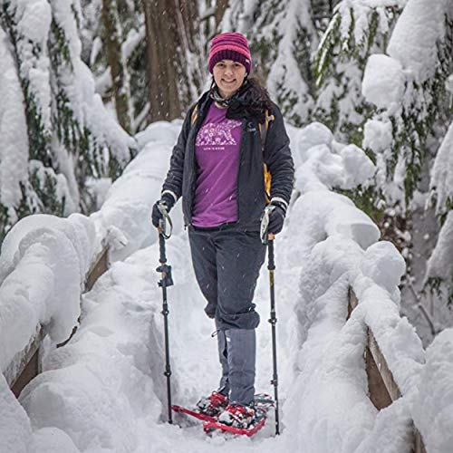Azarxis Hiking Gaiters for Outdoor Hunting Walking Backpacking Women Men Ankle Leg Guard Boot Legging Cover Snow Waterproof - color: #01 Black
