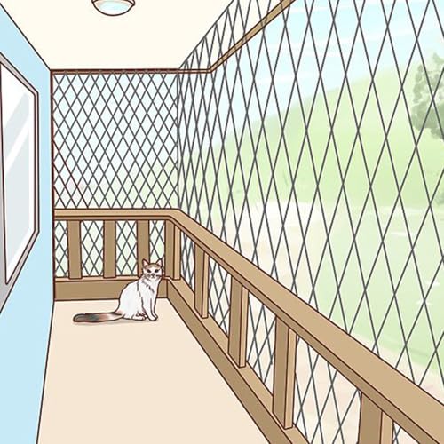 20x20ft Bird Netting for Chicken Coop, 1/2" Mesh Chicken Coop Netting Cover | Poultry Netting Roof for Chicken Run, Hawk Proof, Bird Netting for Garden, Fruit Trees, Plants, Vegetables, Garden Protection - size: 20'x20'-1/2''