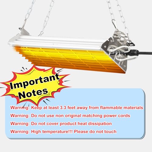 Safe Chicken Coop Heater 600W with Adjustable Thermostat, for Winter Chicken Warmth in 15 Sq Ft Coops, Waterproof & Tip-Over Protection Livestock Warmer - style: upgrade pressure regulator