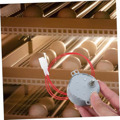 110V Egg Turner Motor Replacement Convenient Motor for Egg Incubator Smooth Operation Easy Installation Optimizes Hatching Rates for Healthier Chicks Compatible