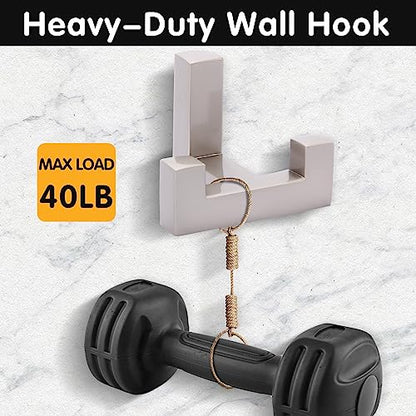 5 Pack Heavy Duty Coat Hook - color: Chrome
