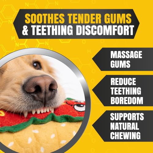 Bite Force - Durable & Strong Dog Toy Wieny Wiggle with Squeaker, Kevlar-Reinforced Seams for Aggressive chewers- red. - color: Regular - Wieny Wiggle