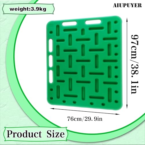 Thickened Animal Guide Panel, Livestock Sorting Panel Hog Panels Cattle Prod Livestock Sorting Paddle and Panel, for Pig Hog Cattle Cow Sheep Goat - size: 97CM-1