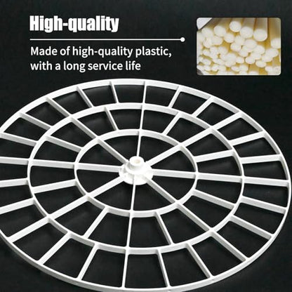 48 Slot Small Egg Turner Trays Compatible with Nurture Right 360 Incubator Turner Tray for Small (Quail/Bird), Egg Rotating Tray -Egg Turning Rack Easy Use