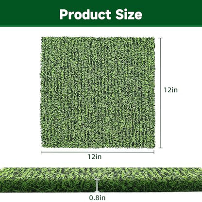 DRQ 8 Pcs Nesting Pads for Chicken Coop - Washable Chicken Nesting Pads, Reusable Chicken Coop Accessories for Hen Laying Mats 12"×12" (Green) - color: Green