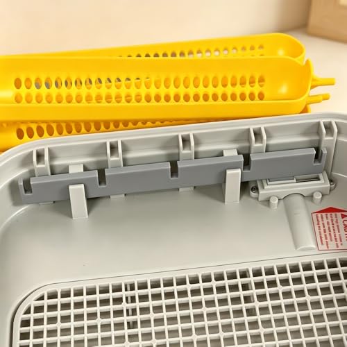 Egg Tray Replacement Part for Maticoopx 30 Incubator – Egg Turning Rack Replacement Part, restores Automatic Egg Turning Function, Easy snap-on Installation (Gray) - color: Gray