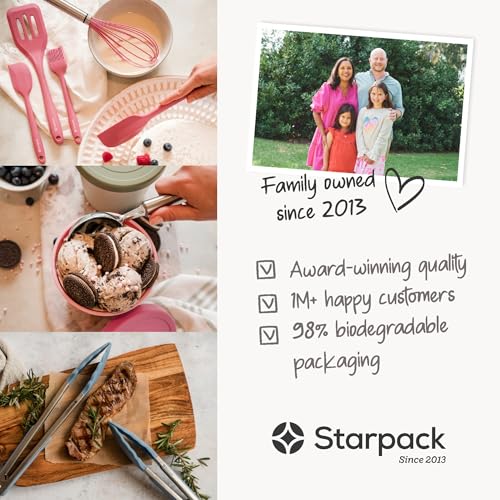 StarPack 'Freeze The Day' Homemade Ice Cream Containers (2-Pack, 1 Quart) - Airtight Silicone Lids, BPA-Free Reusable Ice Cream Freezer Containers with Lids, Stackable - Purple and Jade - color: Purple / Jade, size: 2-Pack 1Qt