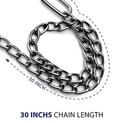 Durable OB Handle Apparatus with 2 Handle Puller Hooks and 2 Chains - Stainless Steel for Cow, Goat, and Cattle Delivery Instruments on Dairy Farms, 30 Inch - size: 30 Inch