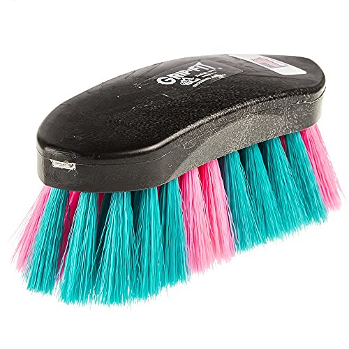 WEAVER Decker Majestic Grooming Brush Teal/Pink