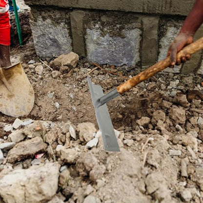 VANZACK Thickened Manure Spade Head for Livestock Cage Rake Scraper for Fowl Manure Cleaning