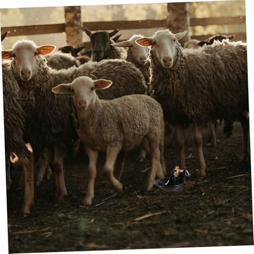 Automatic Cow Waterer Bowl Durable Livestock Water Dispenser for Cattle Horses Sheep Large Capacity Design with Float Valve for Constant Water Level Management