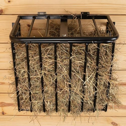 EASY-UP Safety First Hay Rack Top Lid | Enhance Stable Care & Hay Management | Secure and User-Friendly Design | Color Black
