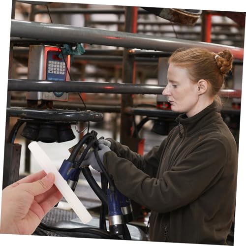 4pcs Replacement Milking Machine Tubing Rubber Milk Lines Leakproof Suction Tubes for Farm Use
